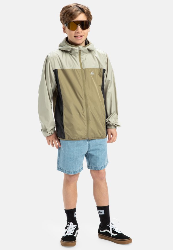 OVERCAST WINDBREAKER YOUTH - Übergangsjacke - beige