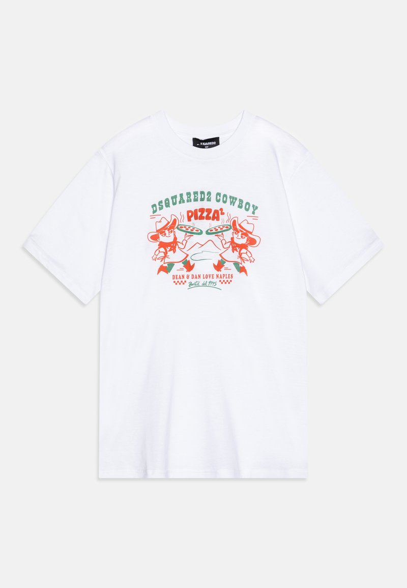 Dsquared2 T-shirt print wit Dsquared2 T-shirt print wit