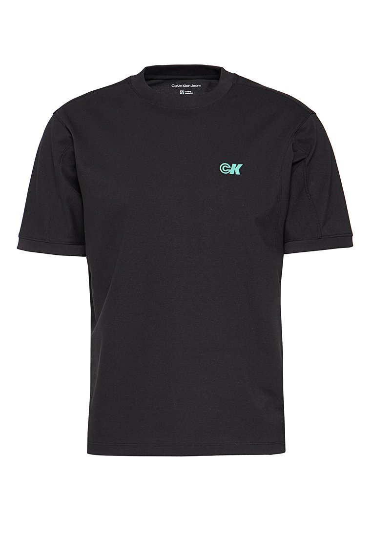 Calvin Klein Jeans T-shirt print zwart