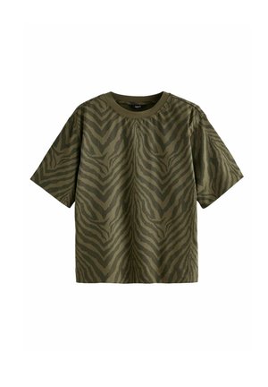 Next SHORT SLEEVE CREW NECK - T-Shirt print - zebra print