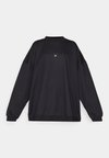 COZY OVERSIZED MOCK NECK  - Sportska majica - black