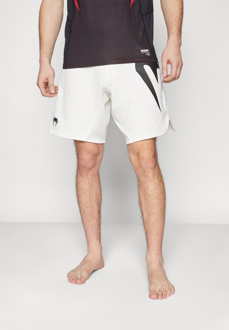 Venum RAPID FIGHTSHORTS - Sport rövidnadrágok - white/black