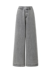 ELENI - Flared Jeans - gris