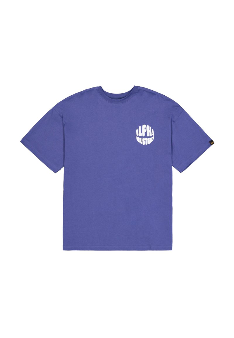alpha industries T-shirt print paars