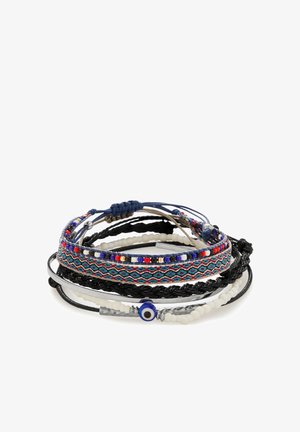 LUCLEON, AMALFI 6 PACK - Armbånd - black white red blue gray