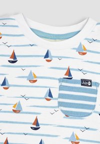 JoJo Maman Bébé 2-PIECE DINO SET - REGULAR FIT - Shorts - white boat
