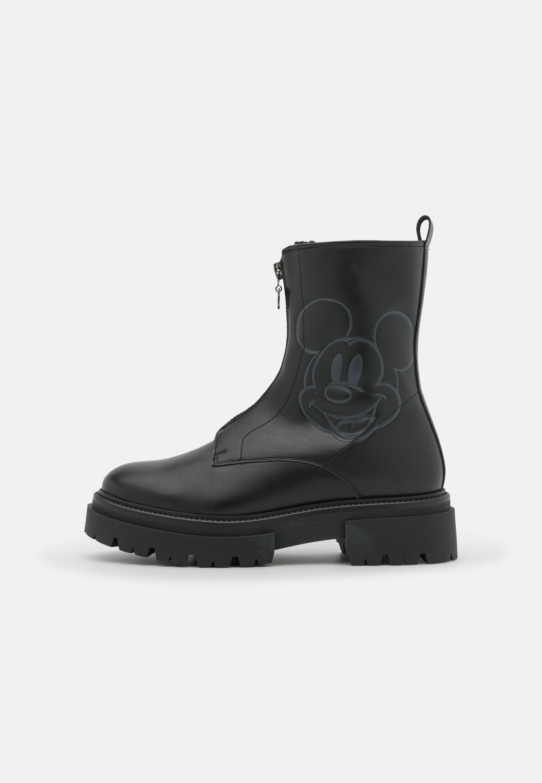 Even\u0026Odd DISNEY MICKEY MOUSE WINTER BOOTIES - Botines con plataforma -  black/negro - Zalando.es