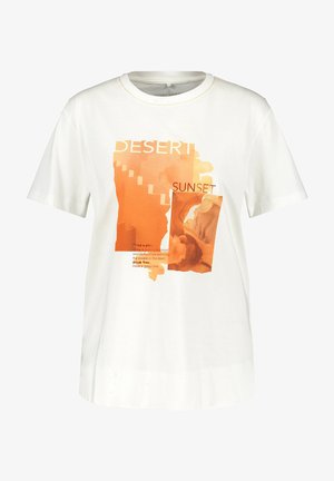T-shirt con stampa - off white