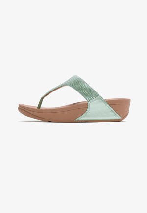 FitFlop, LULU TOEPOST - HOTFIX - Sandales de bain - metallic frosted sage