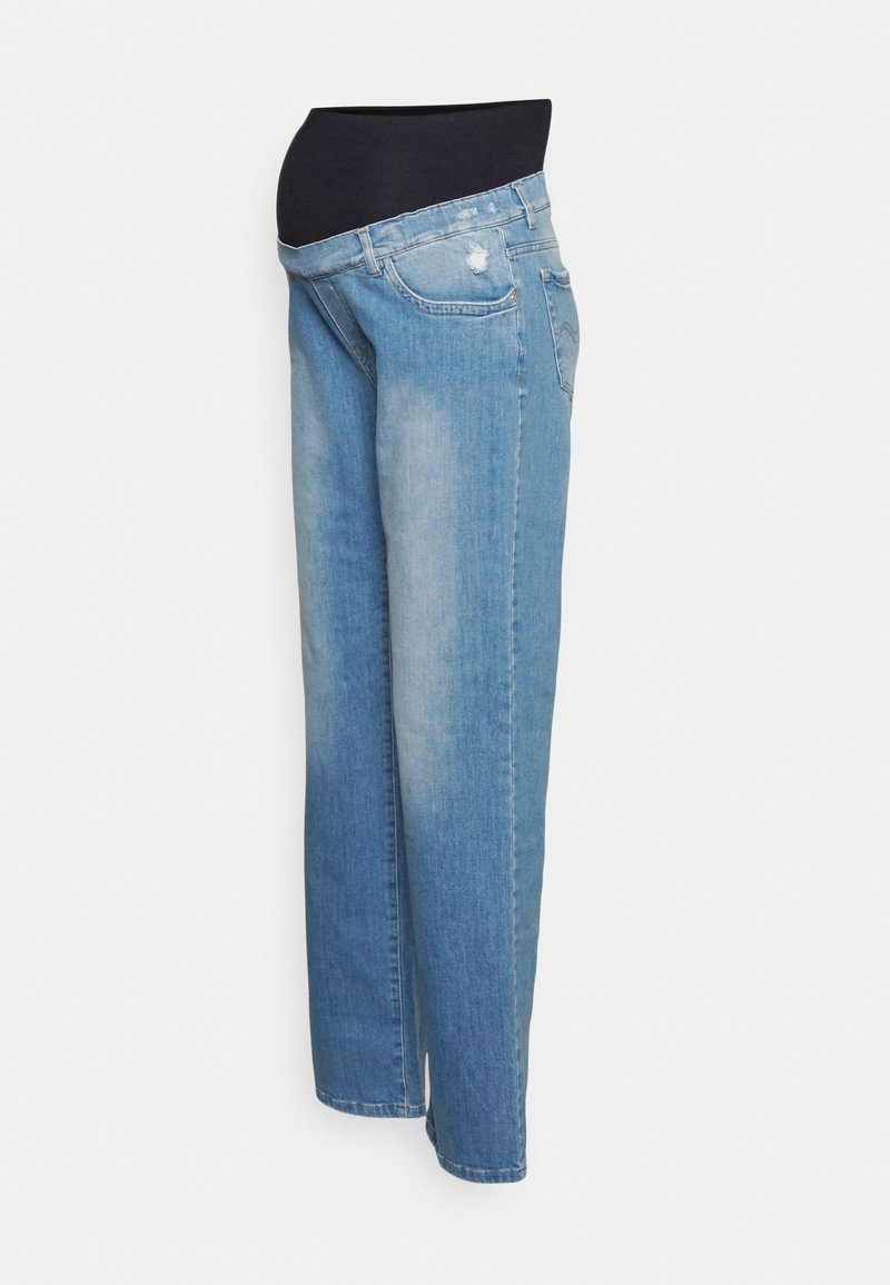 Pietro Brunelli Straight leg jeans lichtblauw denim Pietro Brunelli Straight leg jeans lichtblauw denim