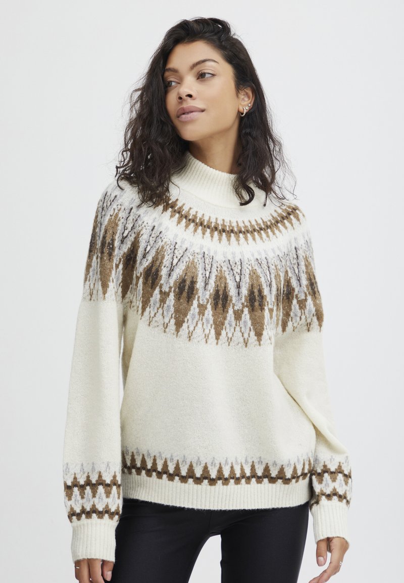 b.young BYOLIKA - Jumper - caribou mix/brown - Zalando.ie