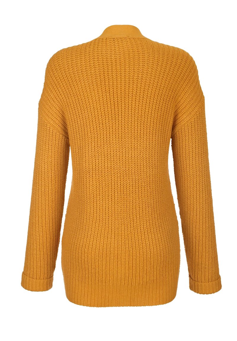 Damen Strickjacken | basically you Strickjacke ockergelb/ocker - MU05373 Damen Strickjacken | basically you Strickjacke ockergelb/ocker - MU05373