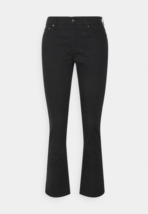 Straight leg jeans - black