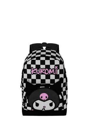 SANRIO KUROMI B AND W HIGH - Zainetto - kuromi black