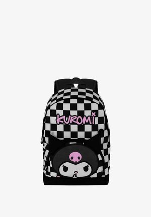 SANRIO KUROMI B AND W HIGH - Mochila escolar - kuromi black