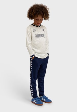 Langærmet T-shirt - marshmallow