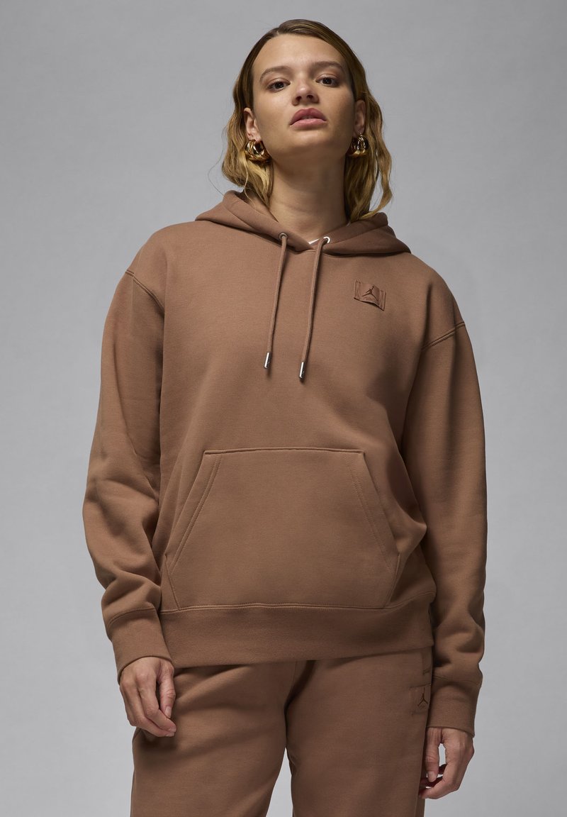 Jordan Sweatshirt com capuz - archaeo brown