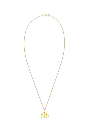 BASIC ELEPHANT ANIMAL - Collier - gold coloured