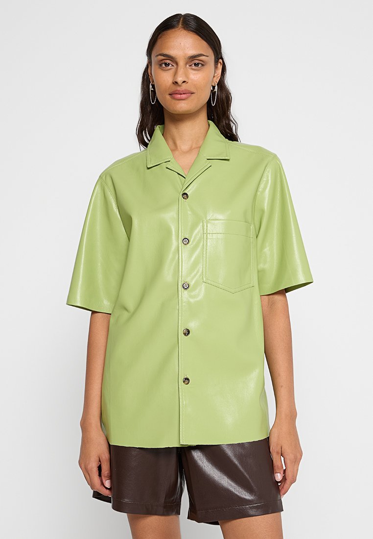 Nanushka Overhemdblouse groen Nanushka Overhemdblouse groen