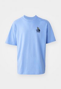 CLEAN TRAILS OVERSIZED TEE - T-shirt imprimé - virtual blue