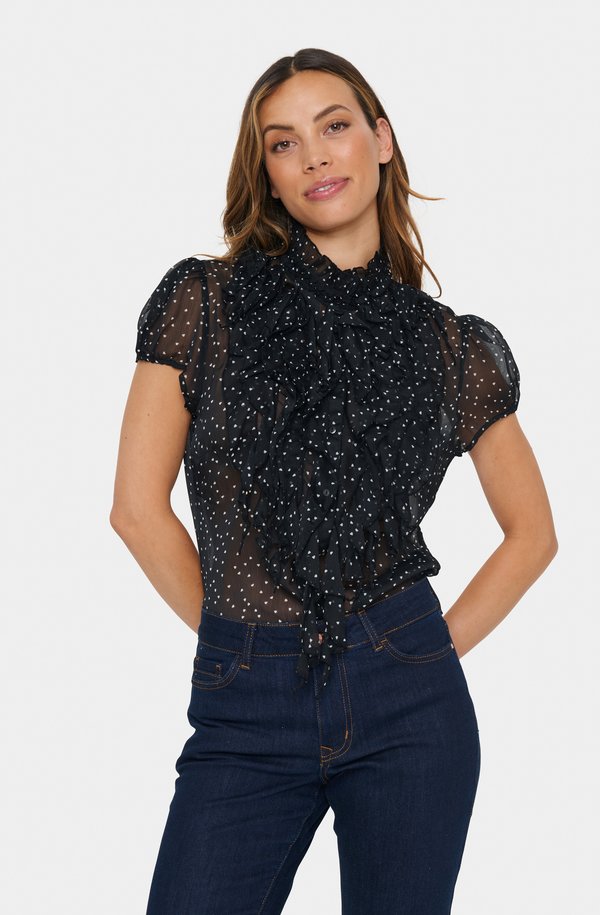 LILJA CRINKLE - Hemdbluse