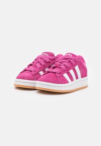 adidas Originals CAMPUS - Babacipők - semi lucid fuchsia/footwearwhite