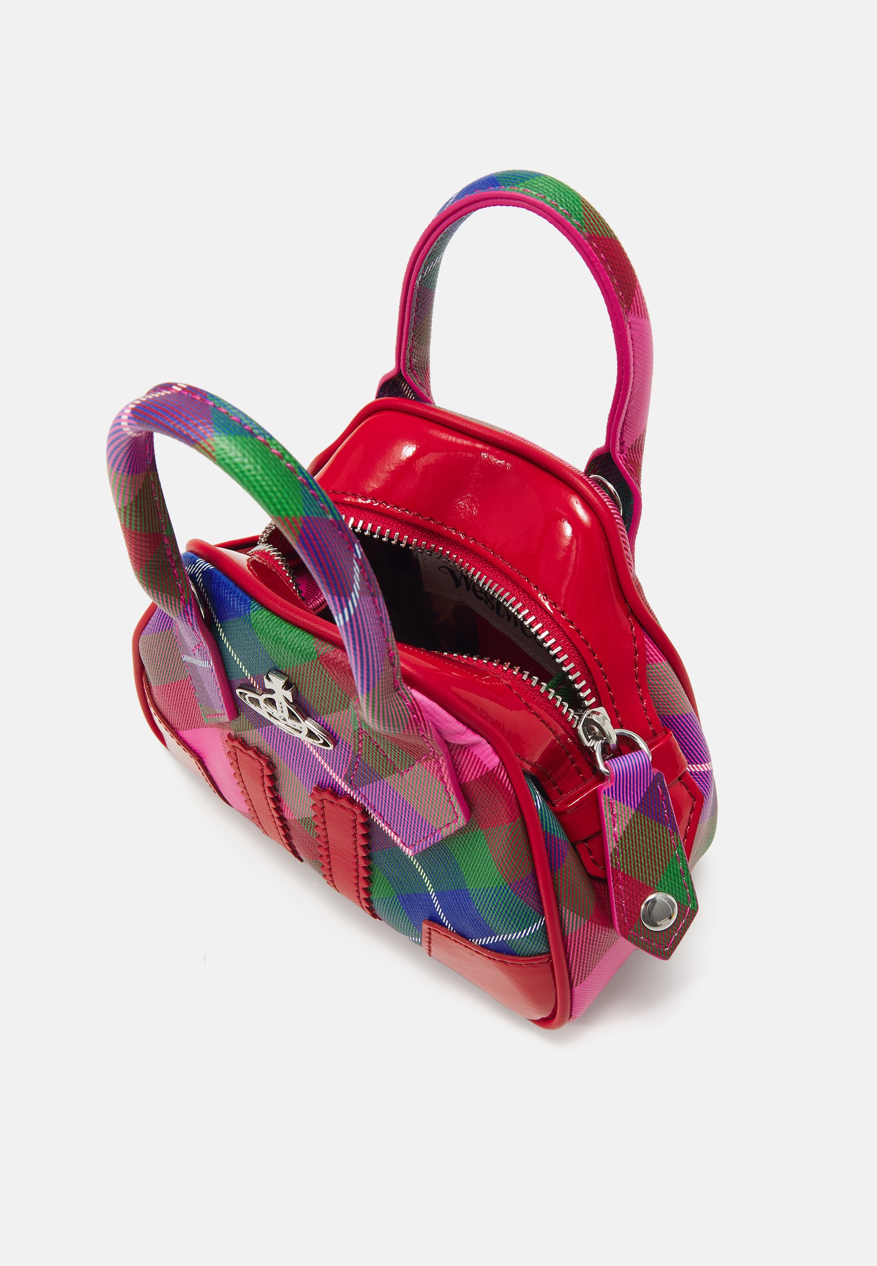 Vivienne Westwood MINI YASMINE CHAIN - Bolso de mano - candy/rosa