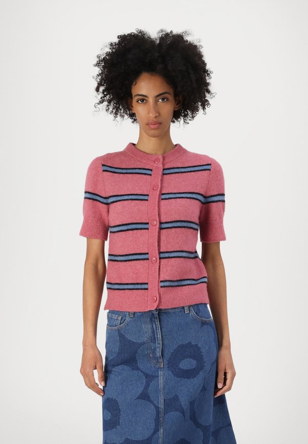 SANOURA CARDIGAN - Cardigan - rose wine