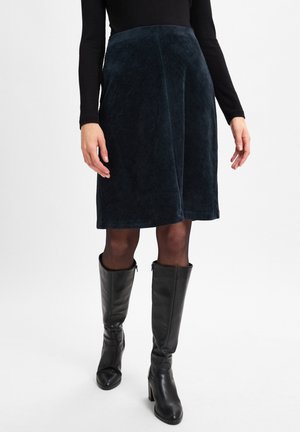 A-line skirt - marine - 0005