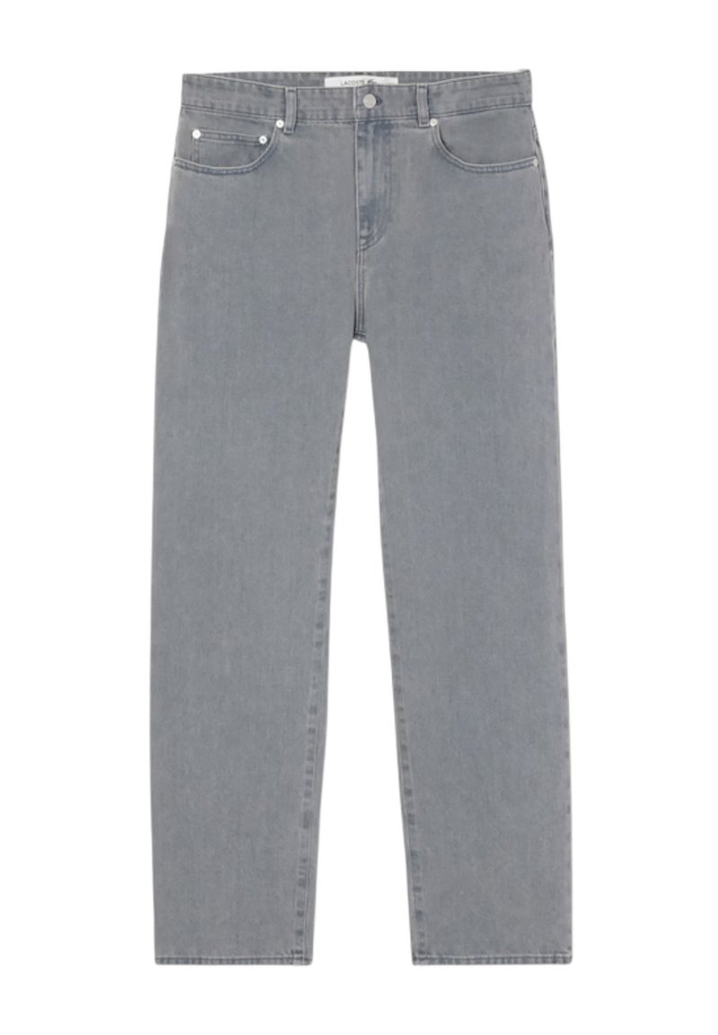 Lacoste Straight leg jeans lichtgrijs