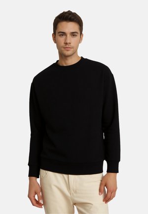 Jack & Jones, JACK & JONES SWEATSHIRT BARRON PULLOVER - Sweatshirt - schwarz
