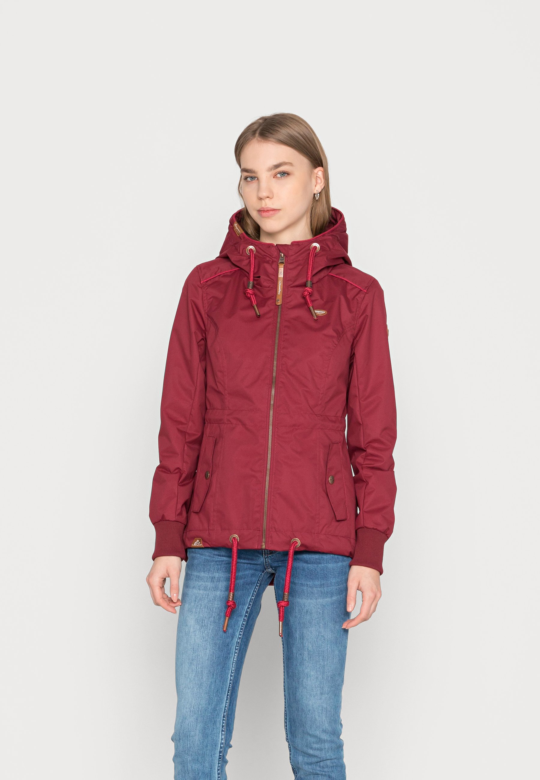 Ragwear DANKA - Korte jassen - wine red/donkerrood - Zalando.nl