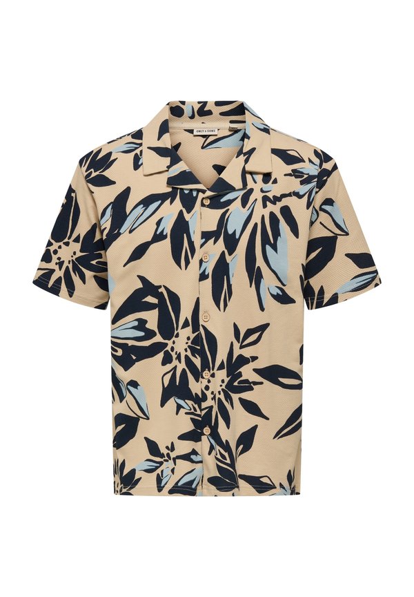 PIERO KURZARM - Hemd - mehrfarbig