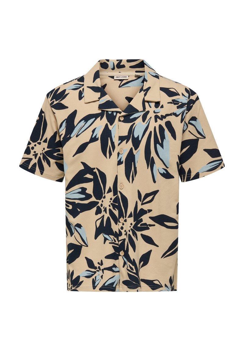 Only & Sons PIERO KURZARM - Hemd - mehrfarbig