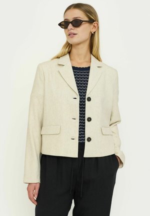 SREEVI - Blazer - wood ash melange