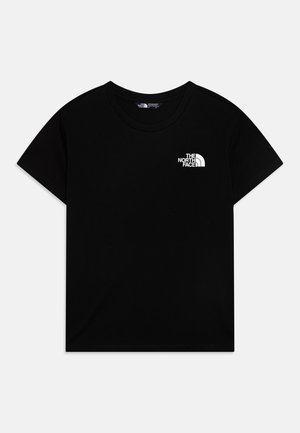 TEEN SIMPLE DOME TEE UNISEX - Osnovna majica kratkih rukava - tnf black