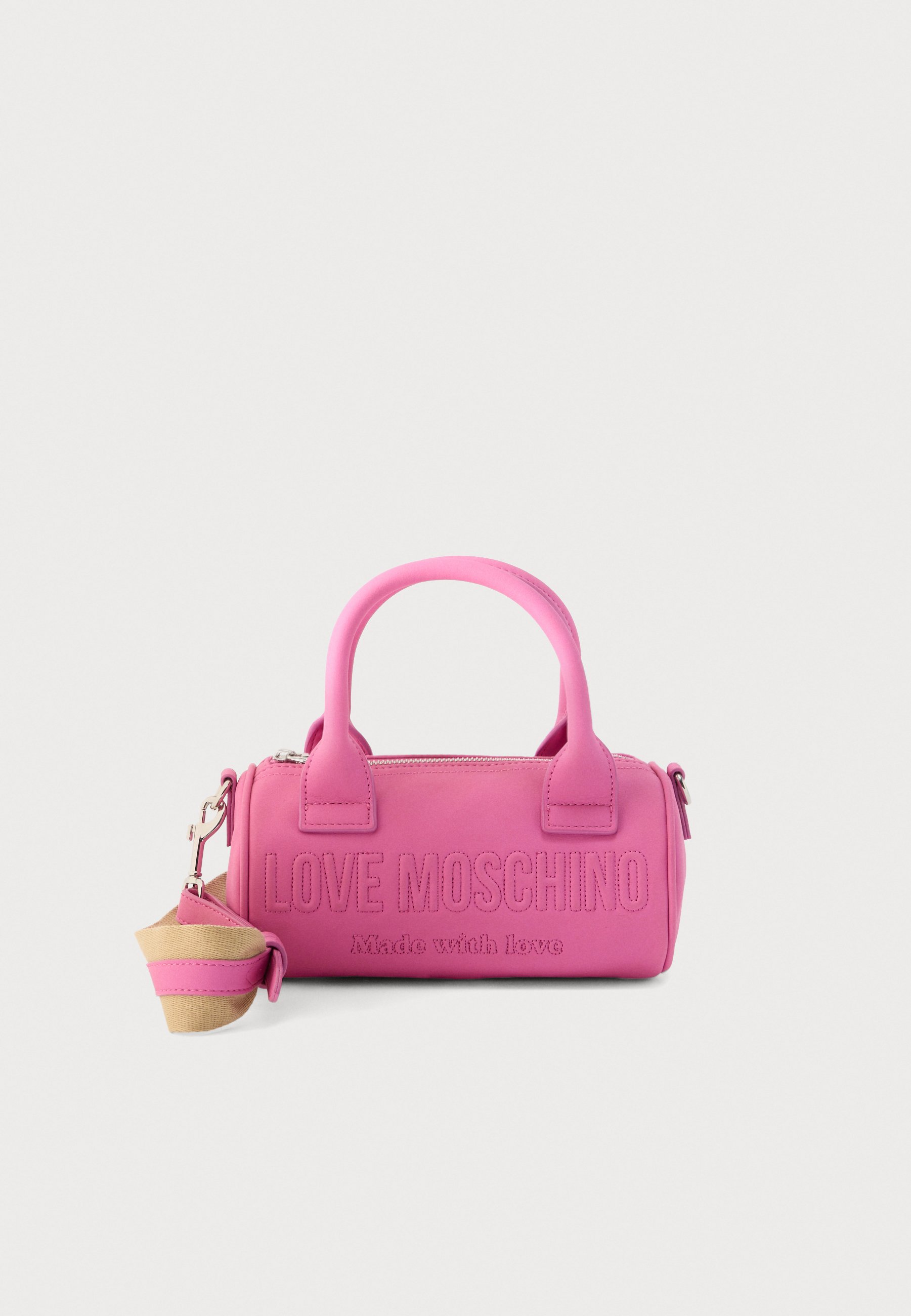 Love Moschino SIGNATURE LOVE - Handbag - fuchsia/pink - Zalando.co.uk
