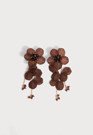 ALDO, BAMEYASSA - Boucles d'oreilles - light brown