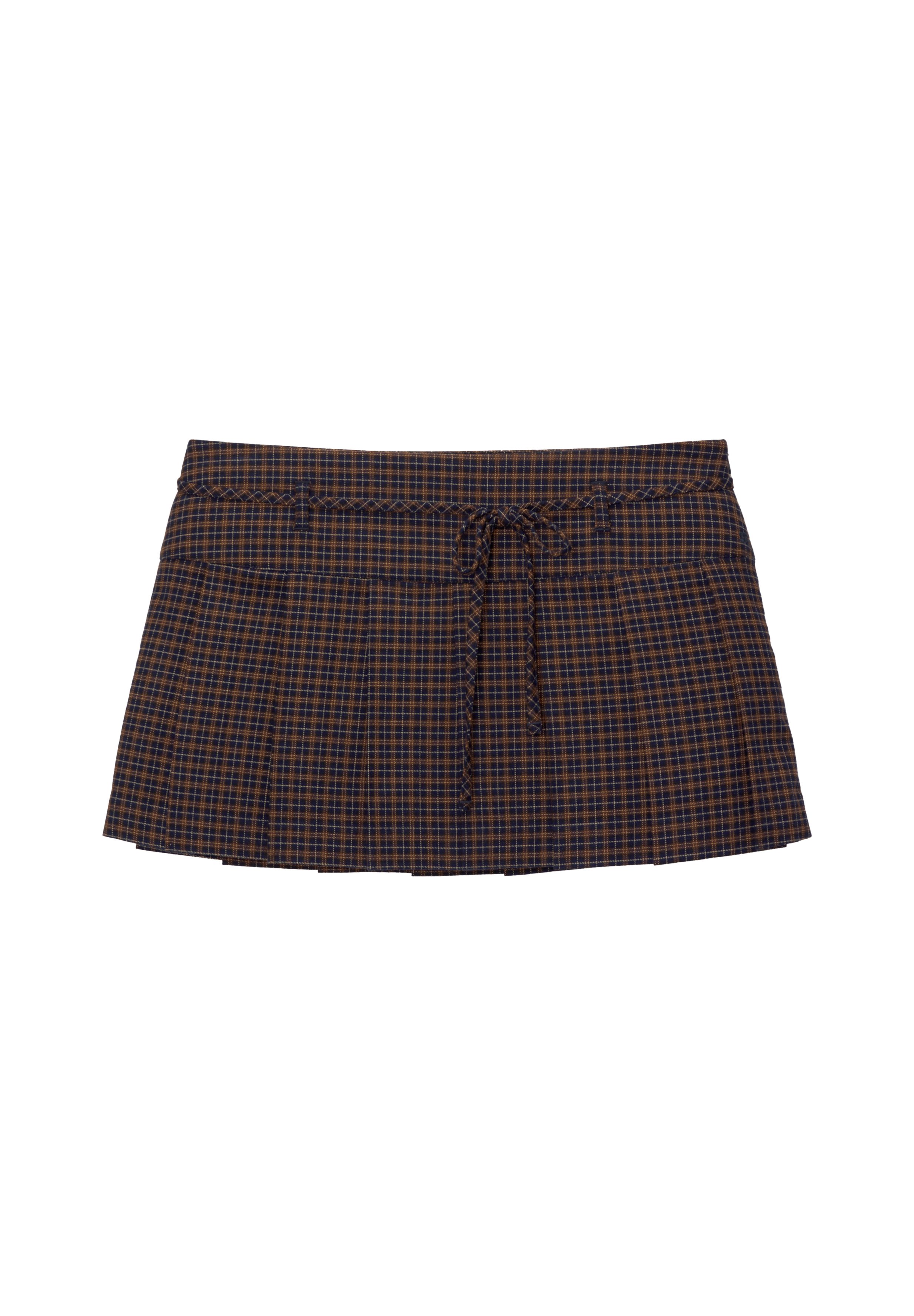 Dark blue mini skirt
