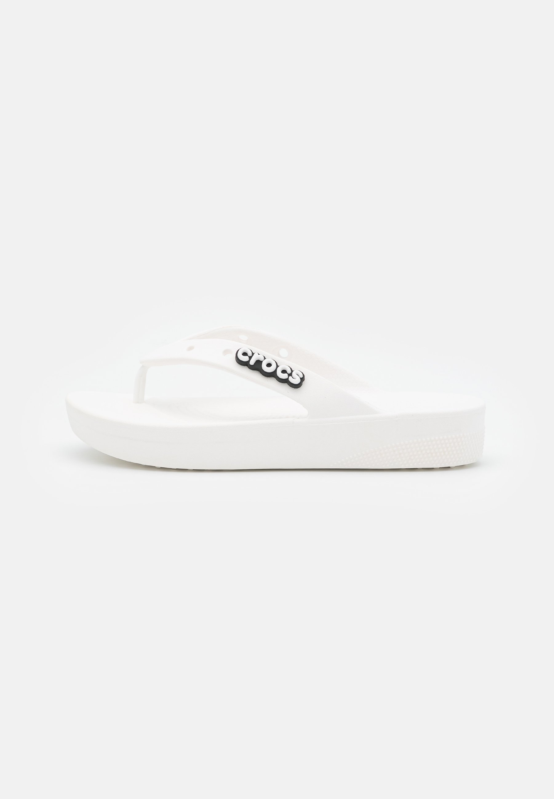 crocs platform white