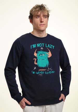 MATT KEELING ENERGY EFFICIENT - Sweater - navy blue