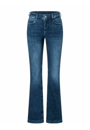 5-POCKET - Bootcut jeans - chic indigo used (d642)