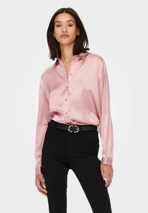 JDY FIFI L/S SHORT AOP  - Hemdbluse - nostalgia rose
