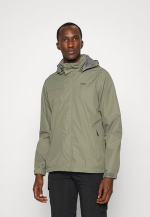 MAN JACKET SNAPS HOOD - Giacca hard shell - torba
