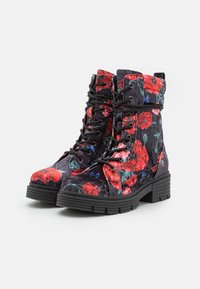 Jana Platform ankle boots - multicolor