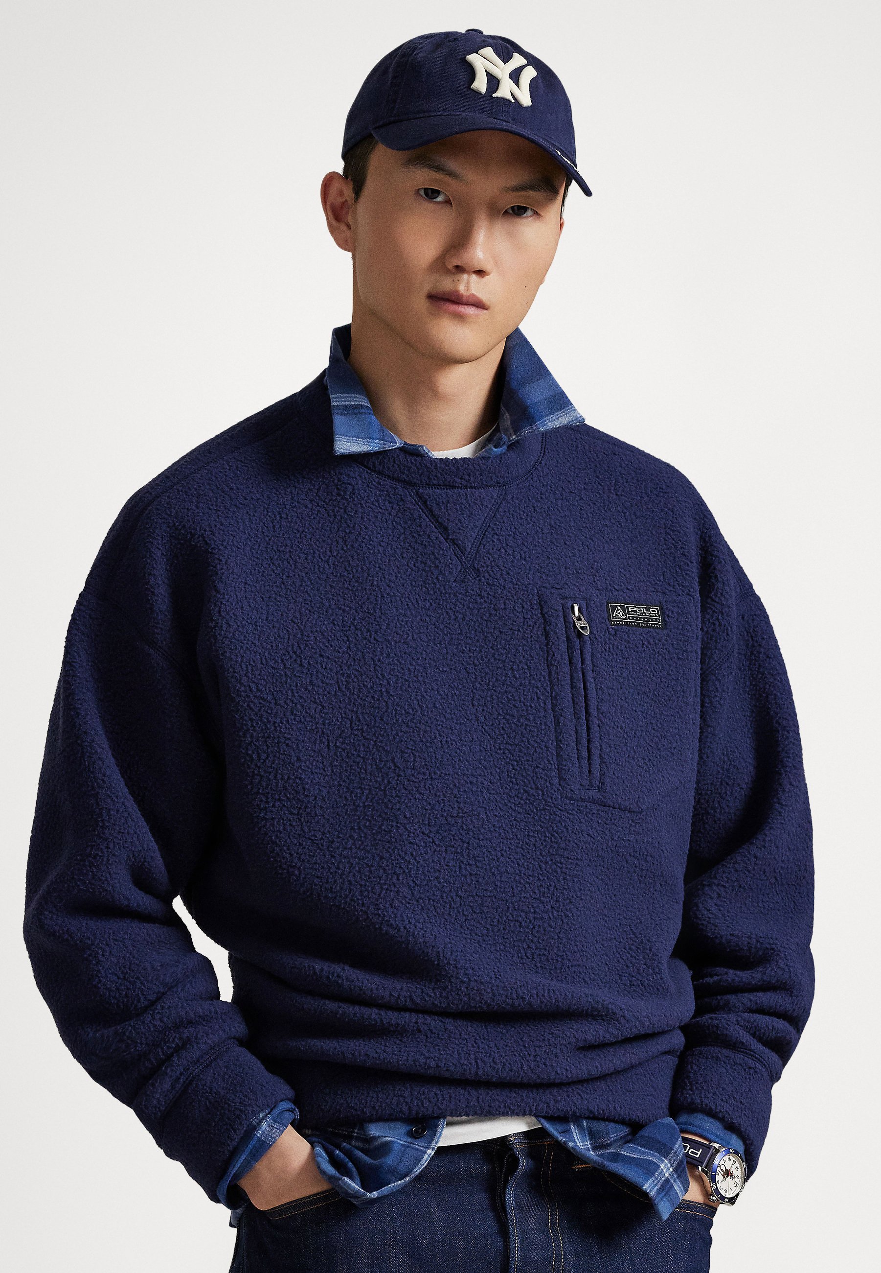 Polo Ralph Lauren RELAXED FIT PILE FLEECE SWEATSHIRT - Fleece 