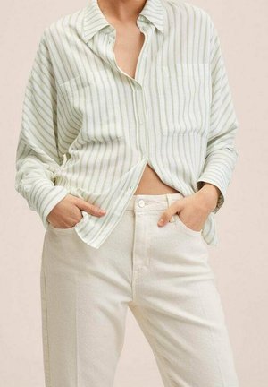 Overhemdblouse - green