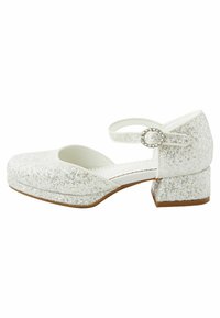 REGULAR FIT - Platvormkontsad - white glitter