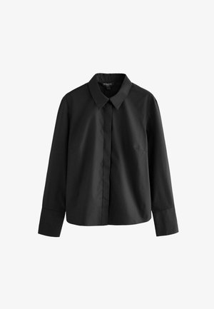 COLLARED LONG SLEEVE - Chemisier - black