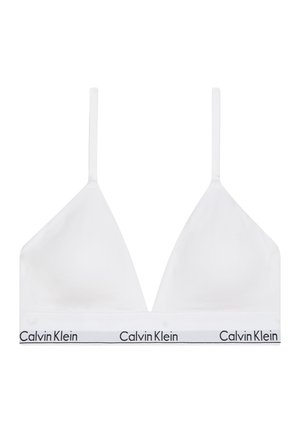 Calvin Klein Underwear, TRIANGLE ICON - Trekants-bh'er - white
